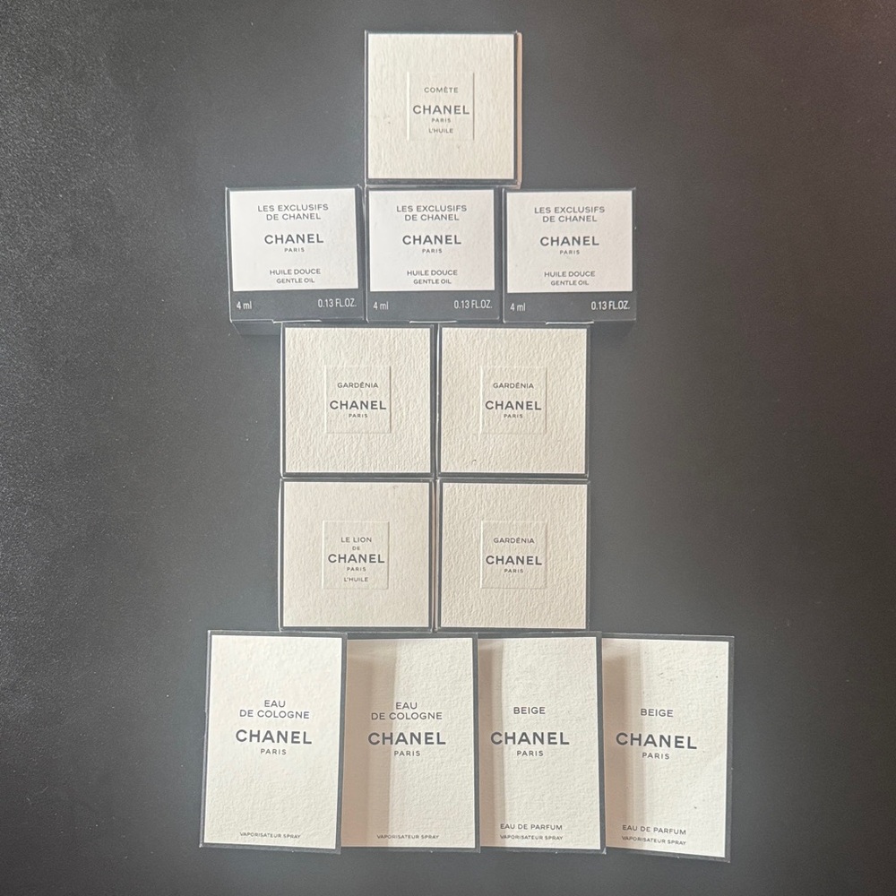 CHANEL Fragrance Collection in Elegant White Discovery size samples - Picture 6 of 6